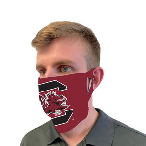 South Carolina Gamecocks Fan Mask Adult Face Covering COCKY