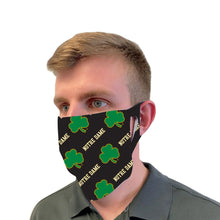 Notre Dame Shamrock Fan Mask Adult Face Covering