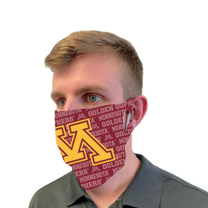 Minnesota Golden Gophers Fan Mask Adult Face Covering