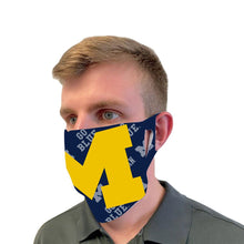 Michigan Wolverines Fan Mask Adult Face Covering'