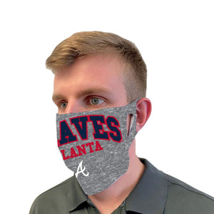 Atlanta Braves Fan Mask Adult Face Covering