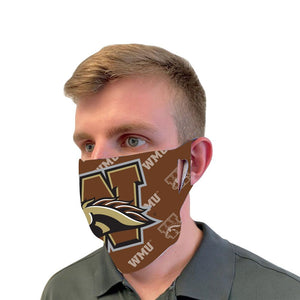 Western Michigan Broncos Fan Mask Adult Face Covering