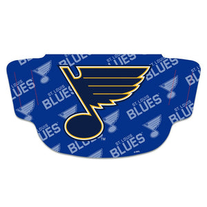 St. Louis Blues Fan Mask Adult Face Covering 3-Pack