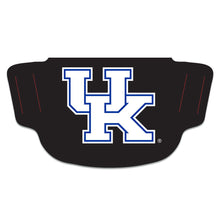 Kentucky Wildcats Black Fan Mask Adult Face Covering
