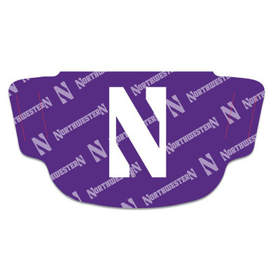 Northwestern Wildcats Fan Mask Adult Face Covering