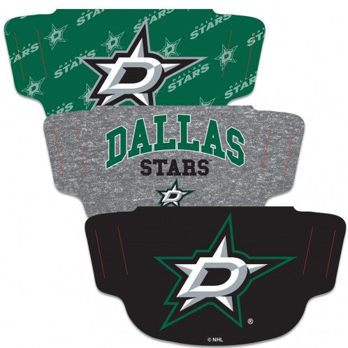 Dallas Stars Adult Face Covering 3-Pack 
