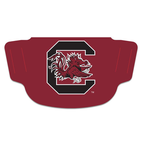 South Carolina Gamecocks Fan Mask Adult Face Covering COCKY
