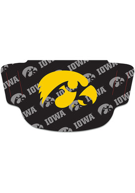 Iowa Hawkeyes Fan Mask Adult Face Covering