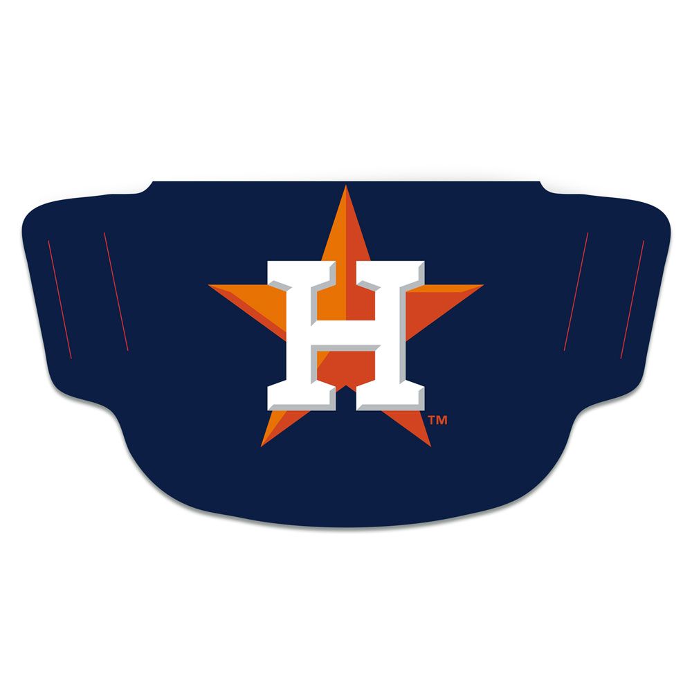 Houston Astros Fan Mask Adult Face Covering