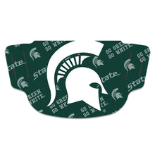 Michigan State Spartans Fan Mask Adult Face Covering Sparty