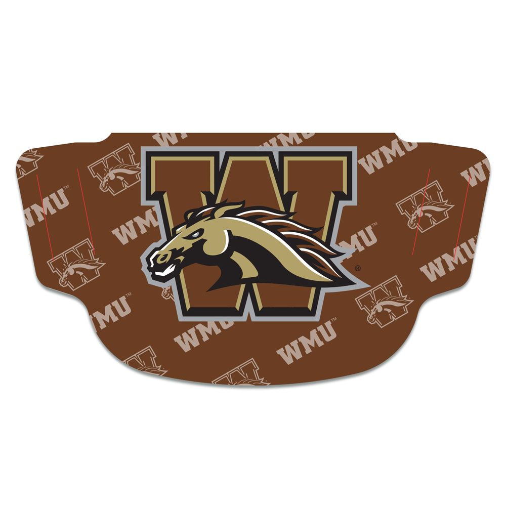 Western Michigan Broncos Fan Mask Adult Face Covering
