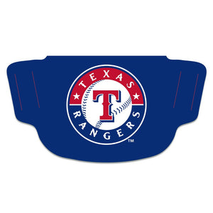 Texas Rangers Fan Mask Adult Face Covering