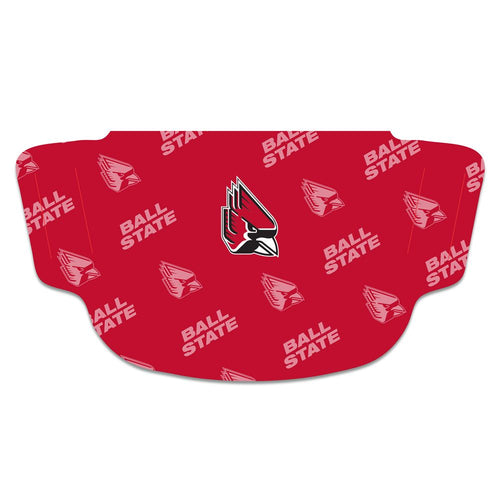 Ball State Cardinals Fan Mask Adult Face Covering