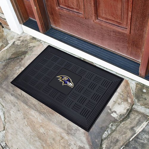 Baltimore Ravens Medallion Door Mats