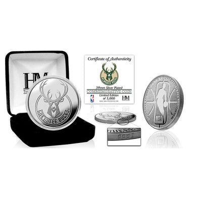 Milwaukee Bucks Silver Mint Coin