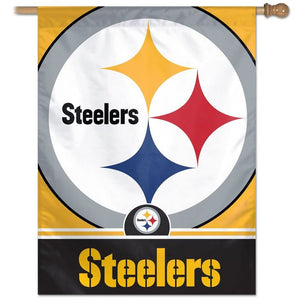 Pittsburgh Steelers Vertical Flag - 27"x37"