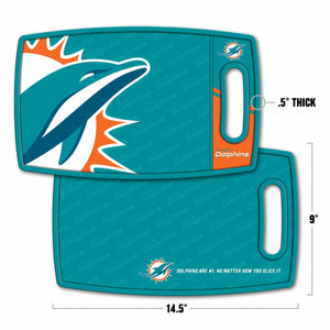 Miami Dolphins Logo Series Cutting Board