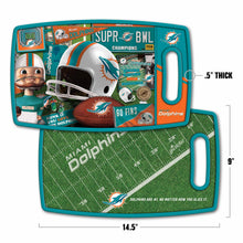 Miami Dolphins Retro Series Cutting Board