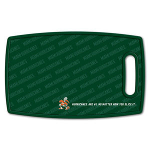 Miami Hurricanes Logo Series Cutting Board