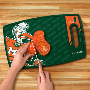 Miami Hurricanes Logo Series Cutting Board