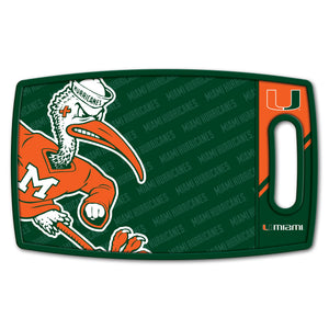 Miami Hurricanes Logo Series Cutting Board