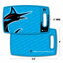 Miami Marlins Logo Series Cutting Board