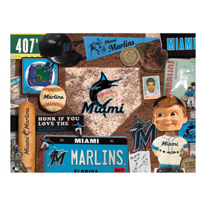 Miami Marlins Retro Series Puzzle