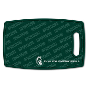 Michigan State Spartans Logo Series Cutting Board