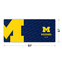 Michigan Wolverines Logo Series Desk Pad