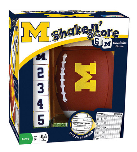 Michigan Wolverines Shake 'n Score Game