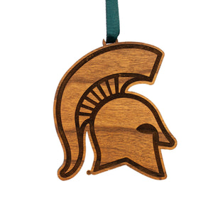 Michigan State Spartans Wood Ornament