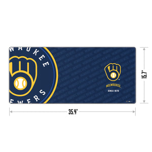 Milwaukee Brewers Logo Series Desk Pad