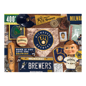 Milwaukee Brewers Retro Series Puzzle