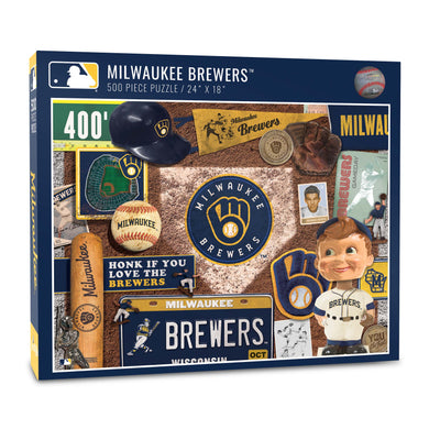 Milwaukee Brewers Retro Series Puzzle