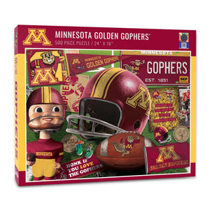 Minnesota Golden Gophers Retro Series Puzzle