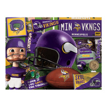 Minnesota Vikings Retro Series Puzzle