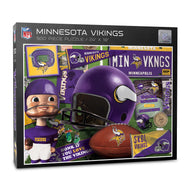 Minnesota Vikings Retro Series Puzzle