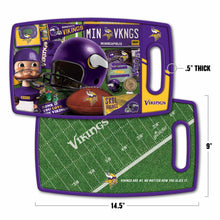 Minnesota Vikings Retro Series Cutting Board