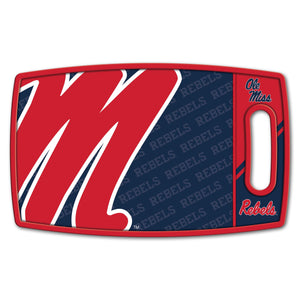 Mississippi Rebels Logo Series Cutting Board