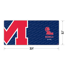 Mississippi Rebels Logo Series Desk Pad
