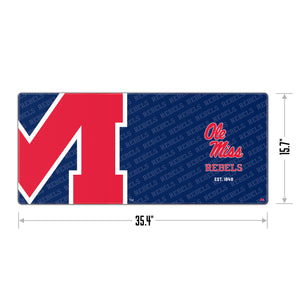 Mississippi Rebels Logo Series Desk Pad