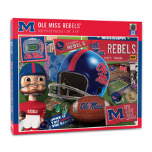 Mississippi Rebels Retro Series Puzzle