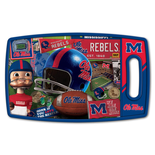 Mississippi Rebels Retro Series Cutting Board