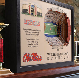 ole miss rebels vaught hemingway stadium