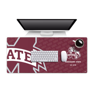 Mississippi State Bulldogs Logo Series Desk Pad