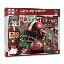 Mississippi State Bulldogs Retro Series Puzzle