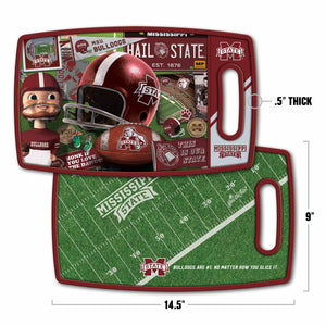 Mississippi State Bulldogs Retro Series Cutting Board