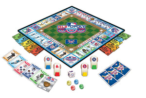 MLB Baseball Opoly Junior Board Game, yankees white sox twins tigers st louis cardinals royals rockies REDS rays rangers pirates phillies orioles nationals mets marlins mariners indians giants dodgers diamondbacks cubs brewers braves Boston Red Sox blue jays athletics astros angels 