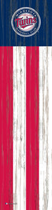 Minnesota Twins Flag Door Leaner  6"x24"