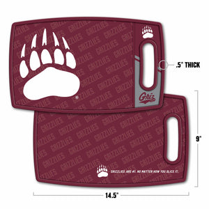 Montana Grizzlies Logo Series Cutting Board